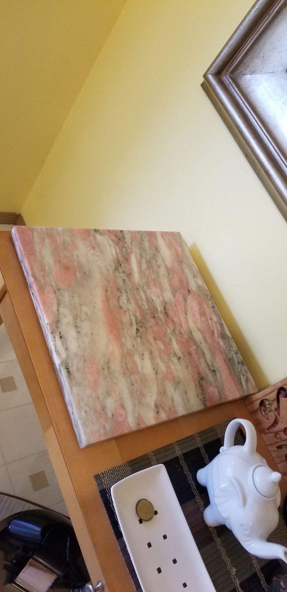 Square marble cutting board in Auburn WA
