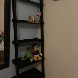 Leaning Bookshelves 