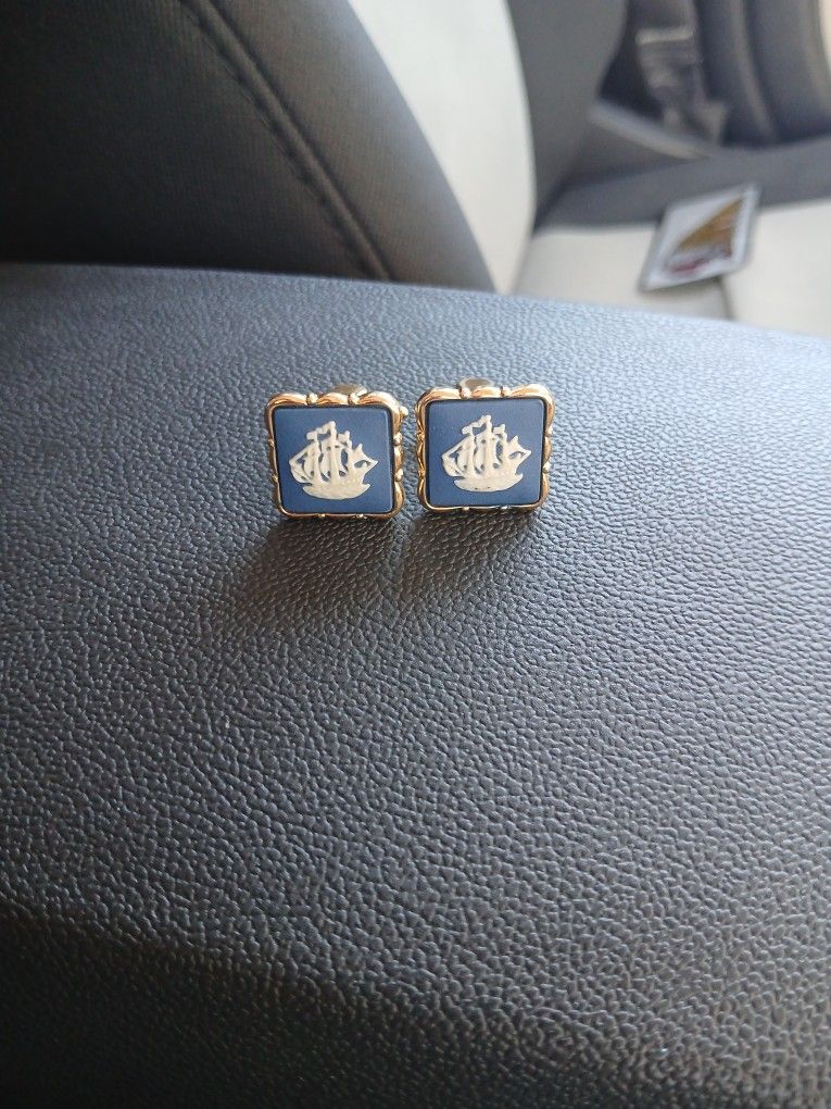 Stratton Wedgewood Jasper Cufflinks