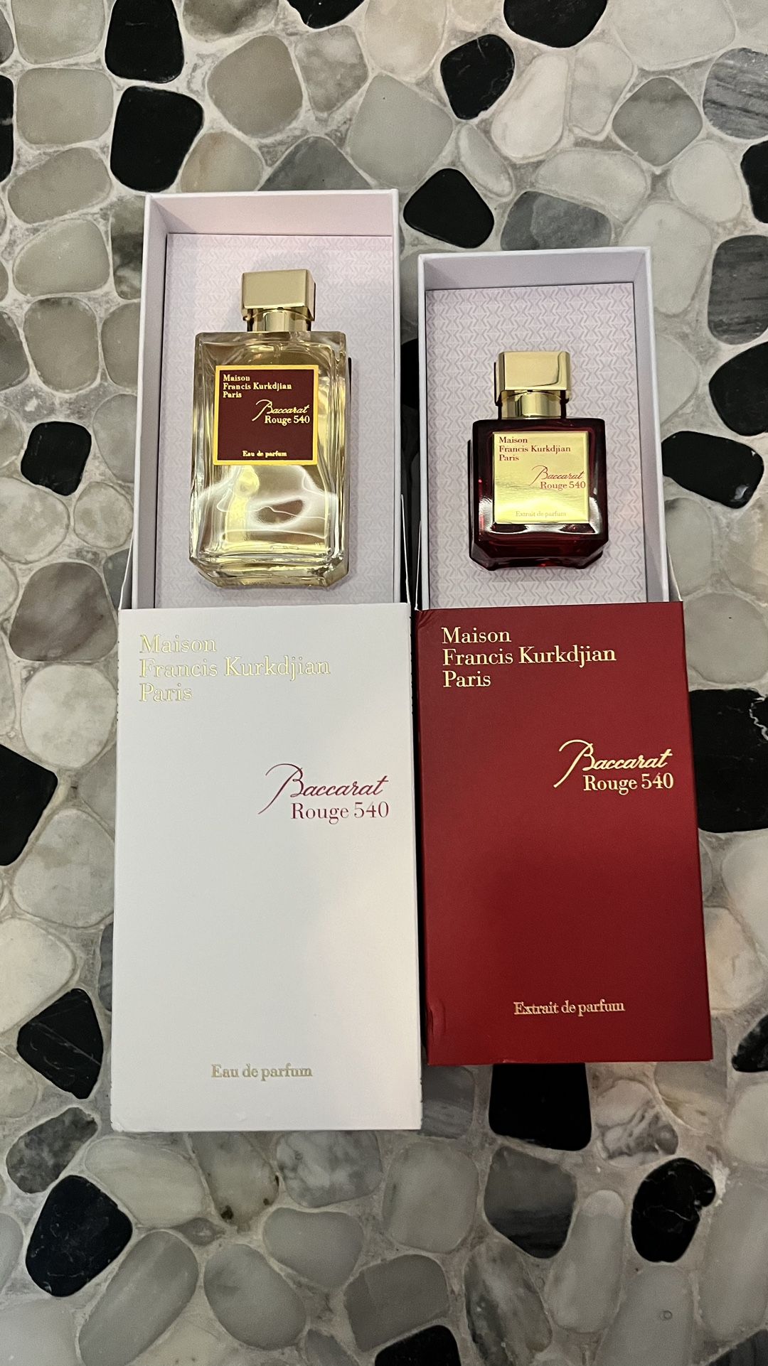 Baccarat Rouge 540 set unisex fragrance christmas bundle set