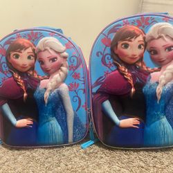 2 Elsa And Anna Lunch Pails 