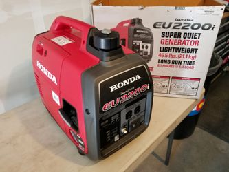 Honda generator eu2200i