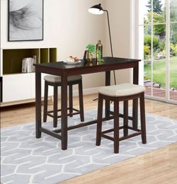 3-piece counter-height pub set