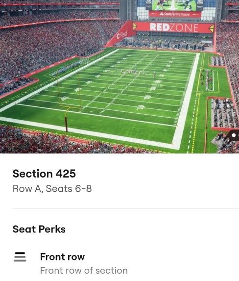 2 Front Row Ring Of Honor Section(60/ticket)