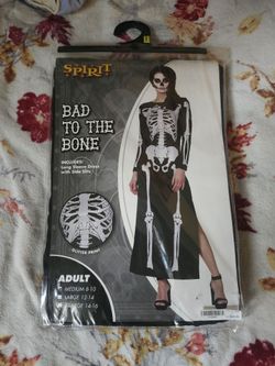 Spirit Halloween Skeleton Costume Dress