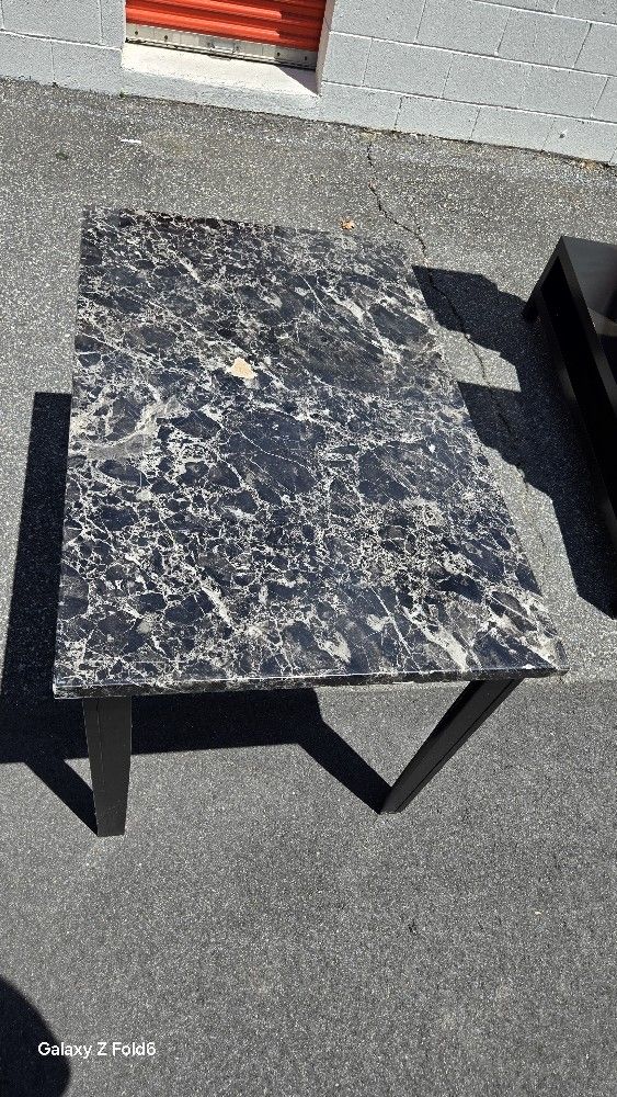 Faux Marble Table & Livingroom Set