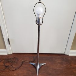 Mid-Century Modern Chrome Table Lamp