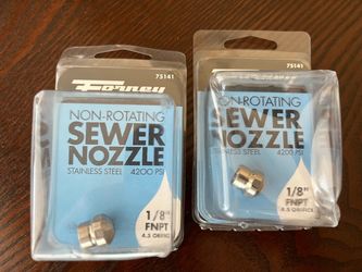 Forney 75141 Sewer Nozzles (2)