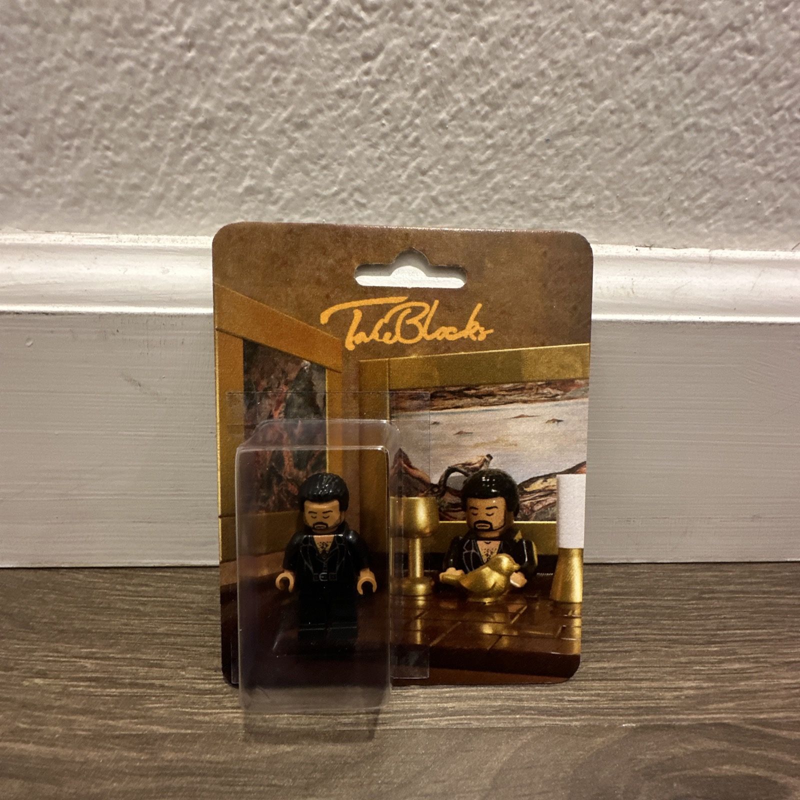 The Canvas Don Lego Drake Mini-Figure- Take Blocks LIMITED EDITION