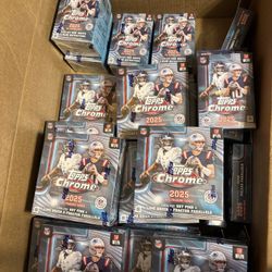 Topps Chrome Mega, Blaster And Hangers
