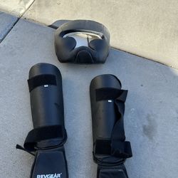 Kid boxing gear