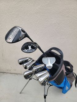 Ping G400 Max & TaylorMade M2 Golf Club Set Right Handed W/Ping 4 Series Stand Bag