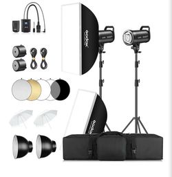 Godox 2-Pack SK300III-V 800Ws Studio Strobe Kit
