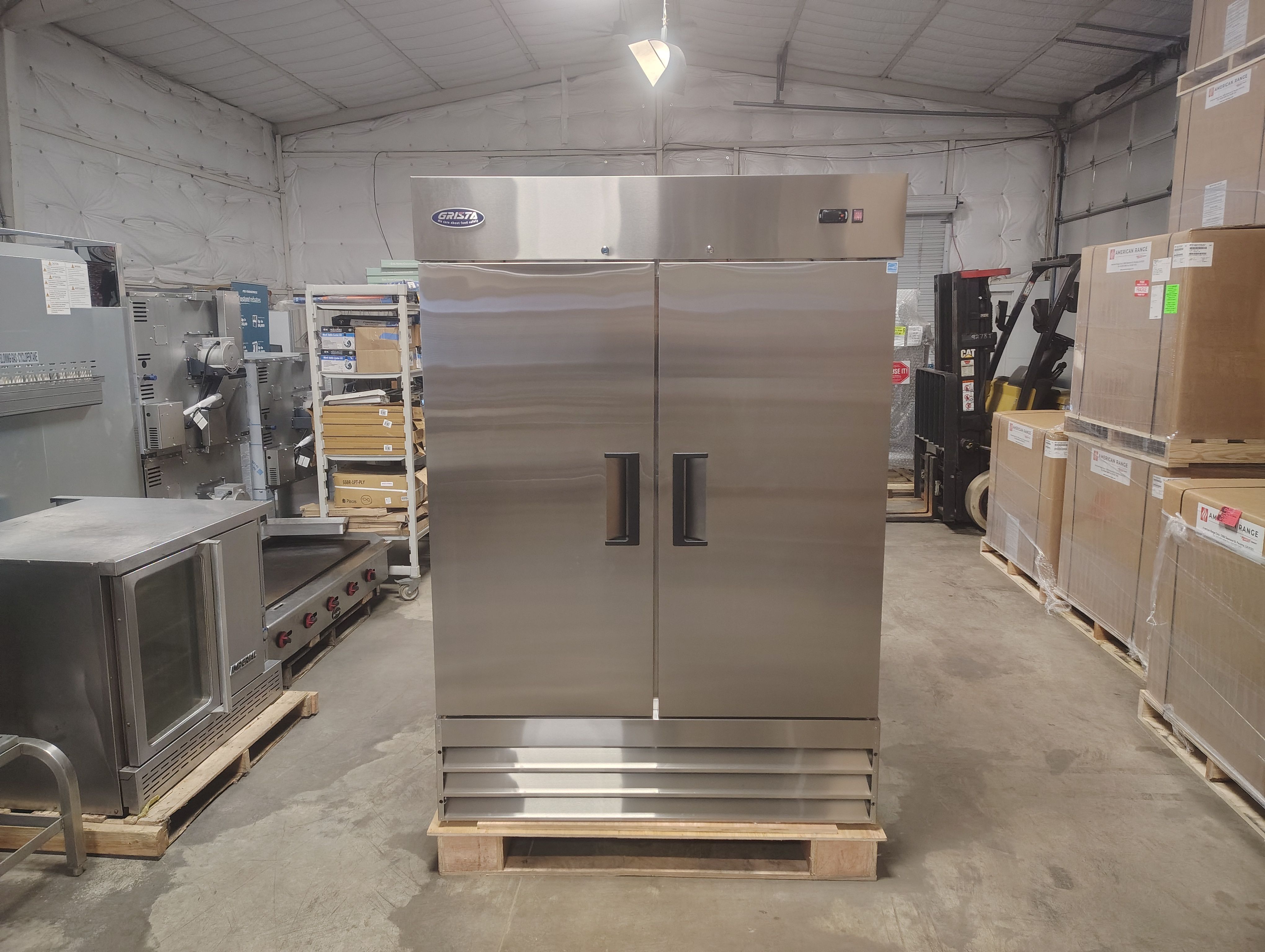 Grista GRFZ-2DES Two Door Freezer (Caveman Approved)