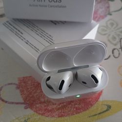 Air Pods Active Noise Cancellation 