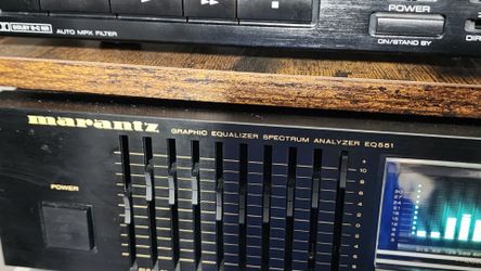 MARANTZ EQ551 GRAPHIC EQUALIZER SPECTRUM ANALYZER