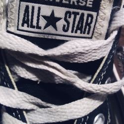 Kids Converse Black N WHITE Chucks Size 13 Boys Or Girls Great Condition