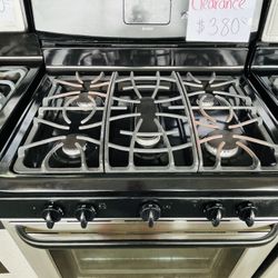 Stainless Steel Kenmore 5 burners Gas Stove