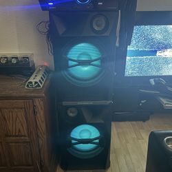 Sony Shake-33 2200W Speakers and Receiver