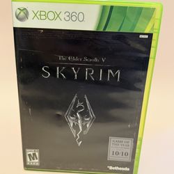 The Elder Scrolls V: Skyrim Microsoft Xbox 360.