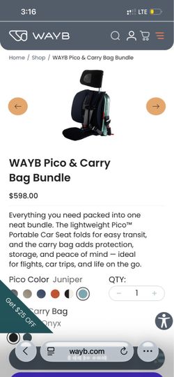 WAYB Pico & Carry Bag Bundle