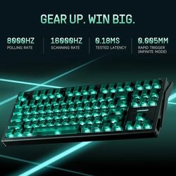 IQUNIX EZ80 RS Magnetic Switch Hall Effect Gaming Keyboard (Magnetic X Ultra Switch)