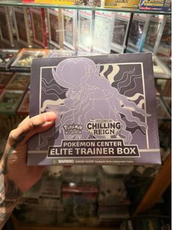 Chilling Reign Pokemon Center Elite Trainer Box [Shadow Rider Calyrex] (Exclusive)
