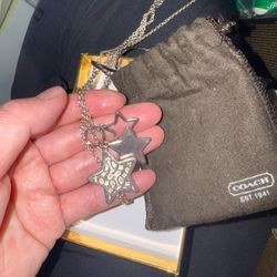 Coach Star Necklace 