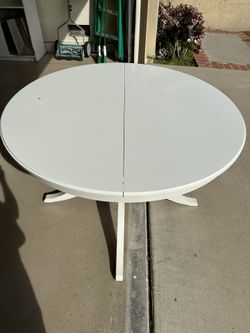 IKEA Round Kitchen Table Extendable