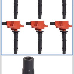 ENA Pack of 6 Red Ignition Coil