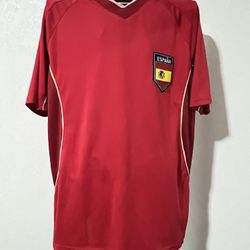 Spain National Team Jersey Patriotic Espana Flag Sports Soccer