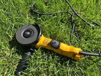 DEWALT DWE402 4-1/2” 11-Amp Corded Angle Grinder w/ Side Handle