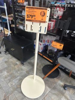 SALES ON ALL TVS!!! FITUEYES DESIGN ROLLING TV STAND FOR 24-48 INCH TVS, LANDSCAPE TO PORTRAIT ROTATING MOBILE TV STAND ON WHEELS AND BRAKE-KNOB, PORT