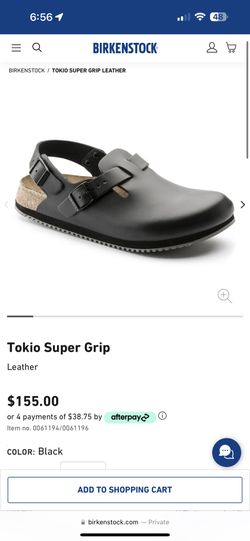 BIRKENSTOCK Tokio Super Grip SIZE 38