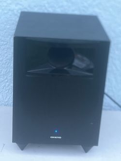 Onkyo SKW-570 Powered Subwoofer 10'' Speaker Test&working Clean. Used in good condition with some cosmetic minor blemishes. These blemishes are in the
