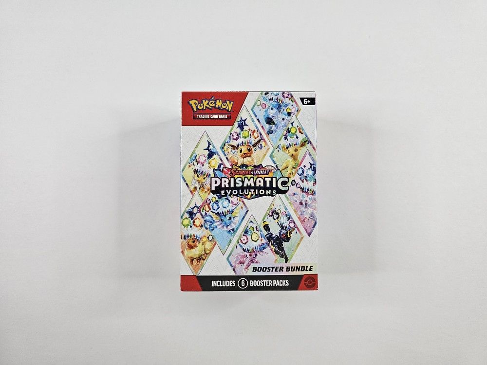 Scarlet & Violet Prismatic Evolutions Booster Bundle (New) (Sealed)