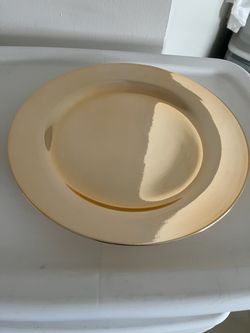 Glass Gold Chargers For Dinner Plates