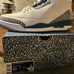 Jordan 3 Wizards Brand New DS. Size 10