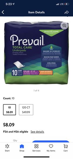 Prevail Underpads