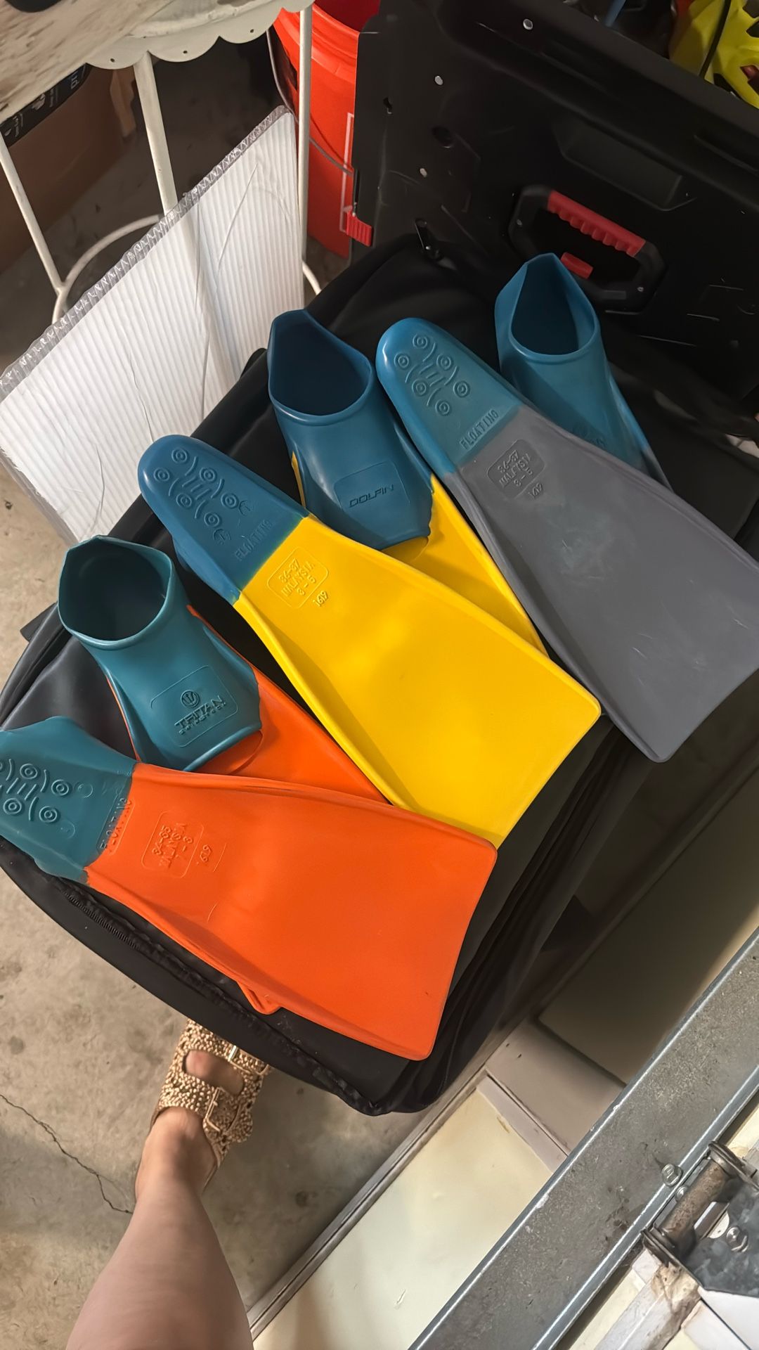 Fins $5 Each