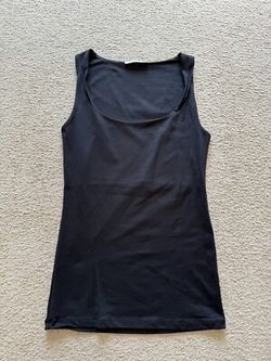 Zara Basic First-Layer Scoop-Neck Tank Top