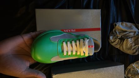 Prada Low-Top Sneakers Green