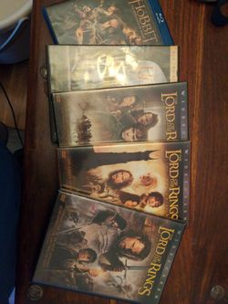 Lord Of The Rings DVDS