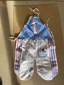 Houston Oilers Apron BBQ