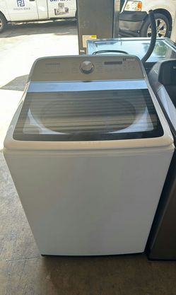 Samsung Top Load Washer, White, High Efficiency