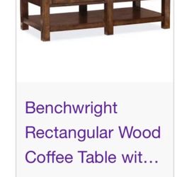 Benchwright Coffee Table