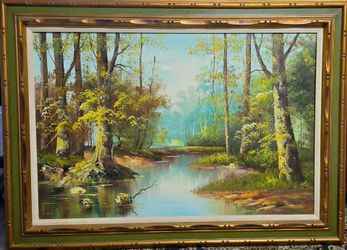Wall Art. (Oil painting by Philip Cantrell)