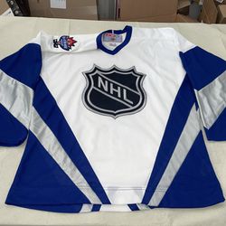 Nwot 1998 CCM NHL ALL STAR GAME JERSEY Blue Mens Xl New Vintage Vancouver