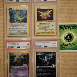 VINTAGE 2 POKEMON SLABS