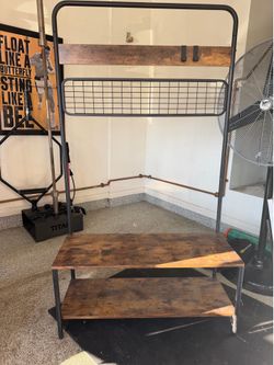 Entree way shelf